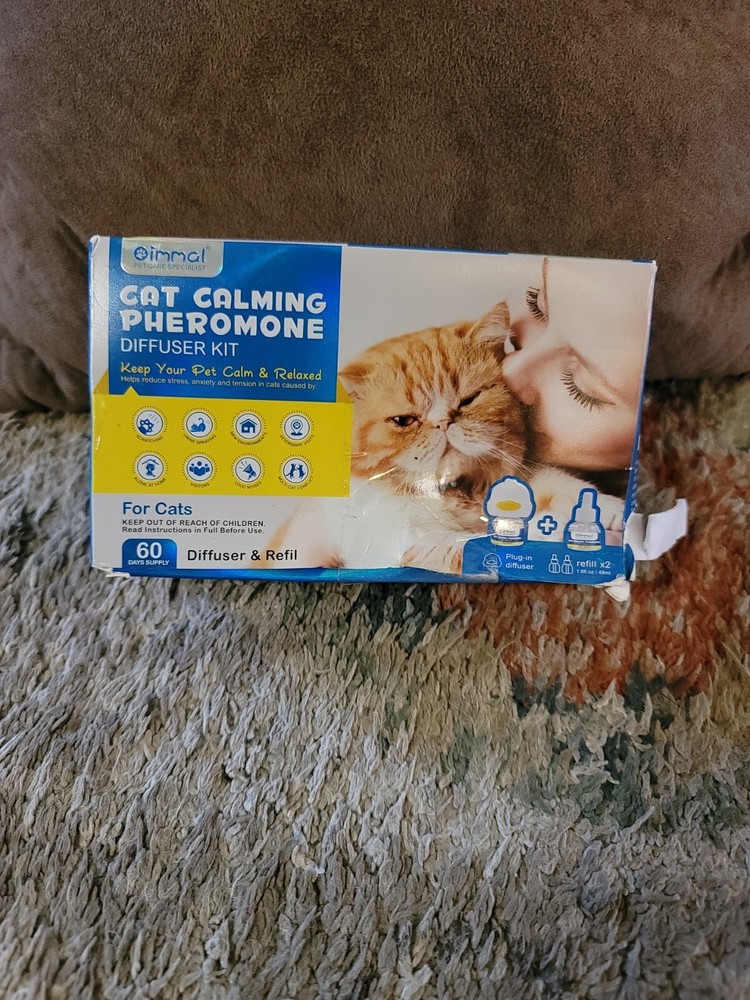 🐈‍⬛ Immal Cat 🐈Calming Pheromone Diffuser, 30 Day Kit exp. 2028