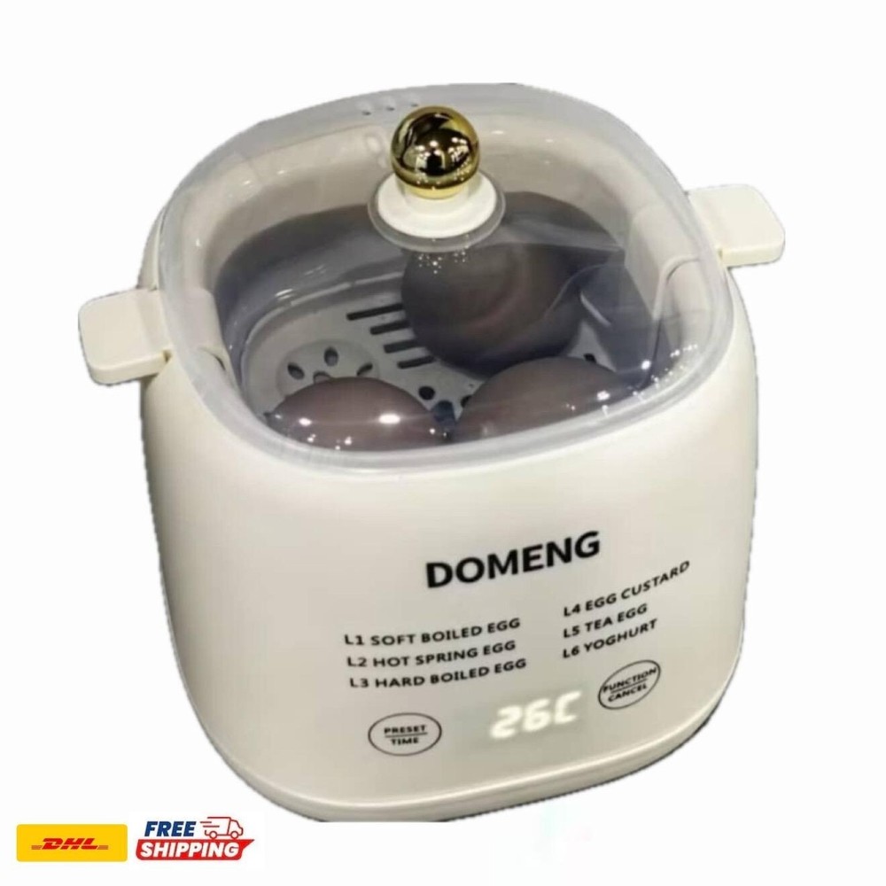 UK Spec Electric Eggs Boiler Multi Purpose Egg Cooker Half Boil Egg Maker