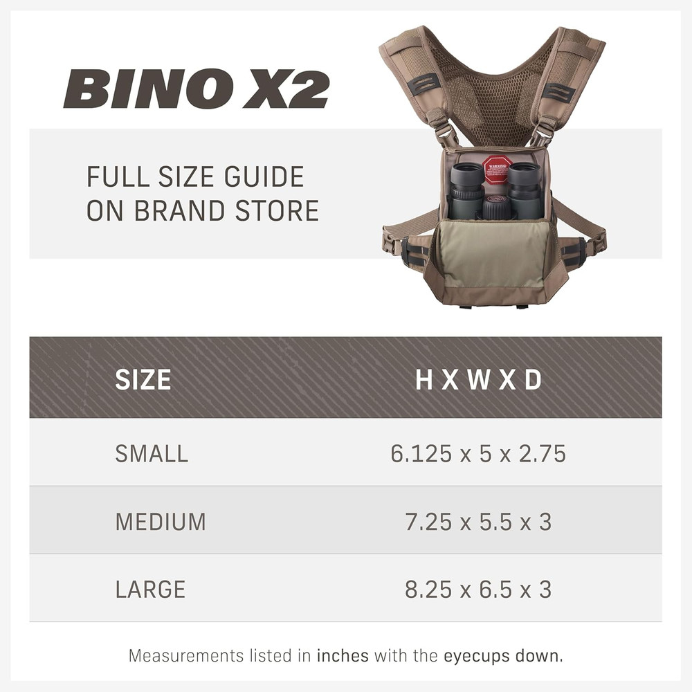 Bino X2 - Modular Binocular Harness System for Optimal Performance and Durabilit