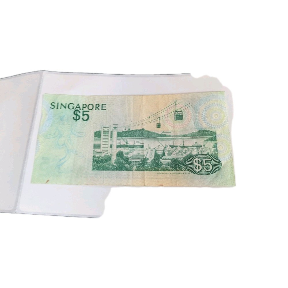 Singapore 5 Dollars 1976 P-10