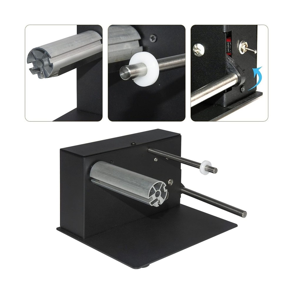 AIWFL Automatic Label Rewinder Rewinding Machine Speed 1-8 inch/s Automatic L...