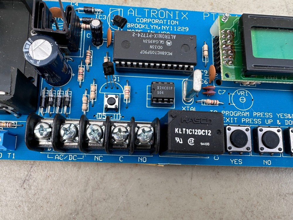ALTRONIX Digital Programmable Timer PT724, Lot of 2