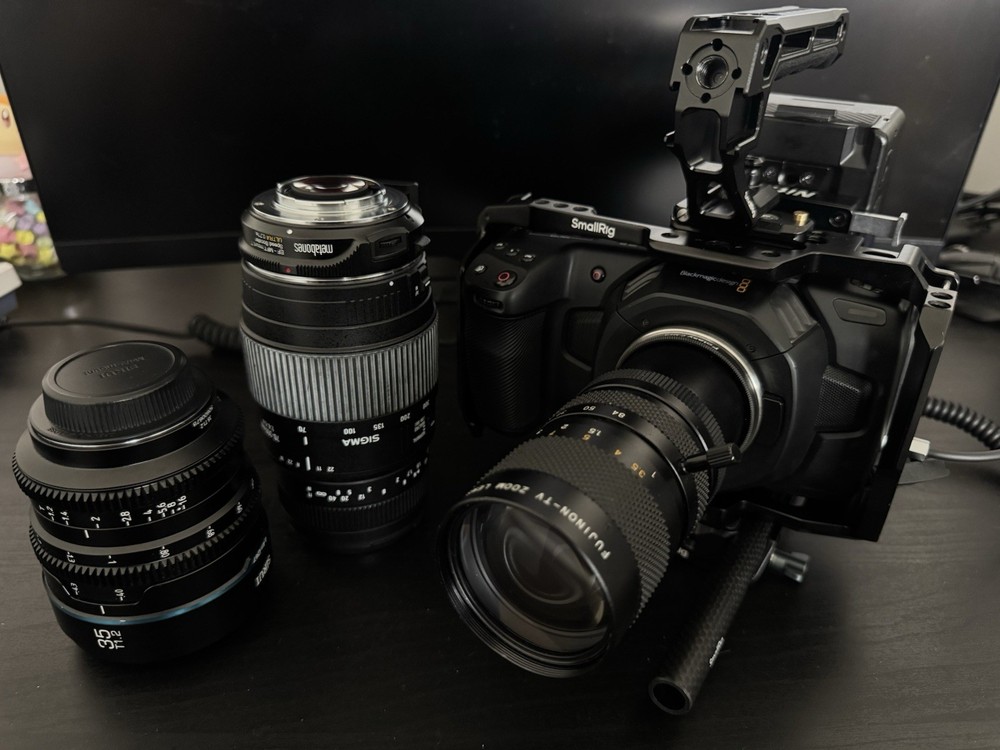 Blackmagic Pocket Cinema Camera 4K Rig