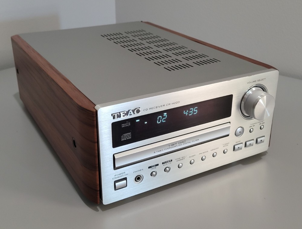 TEAC CD RECEIVER CR-H220 + Original Remote - ✅️ TESTED WORKING ✅️ / SEE DETAILS