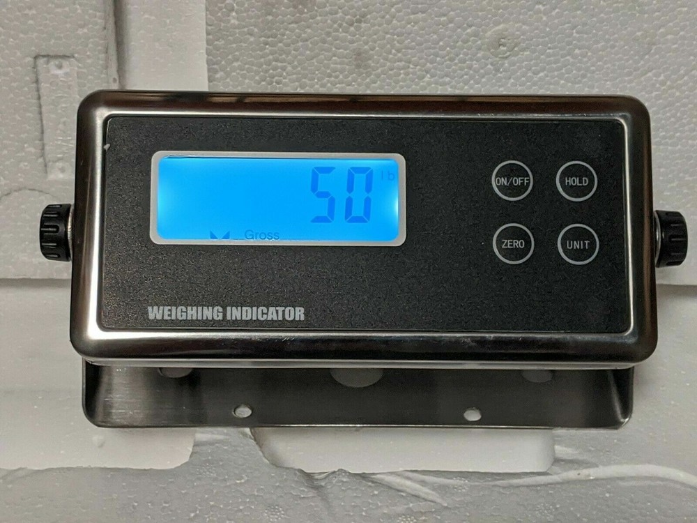 5000 LB CALIBRATED S-TYPE LOAD CELL INDICATOR CRANE SCALE TENSION/ COMPRESSION