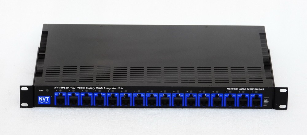 NETWORK VIDEO TECHNOLOGIES NV-16PS10-PVD POWER SUPPLY CABLE INTEGRATOR HUB