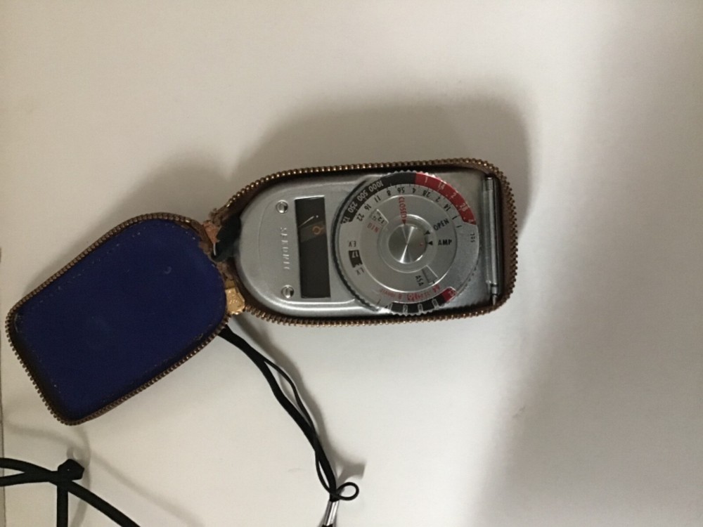 Vintage Sekonic Auto-Leader Model 38 Light Meter Excellent Condition Responsive