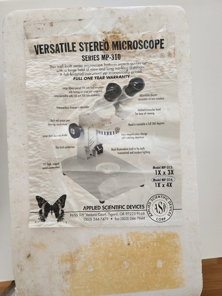 Versatile Stereo Microscope