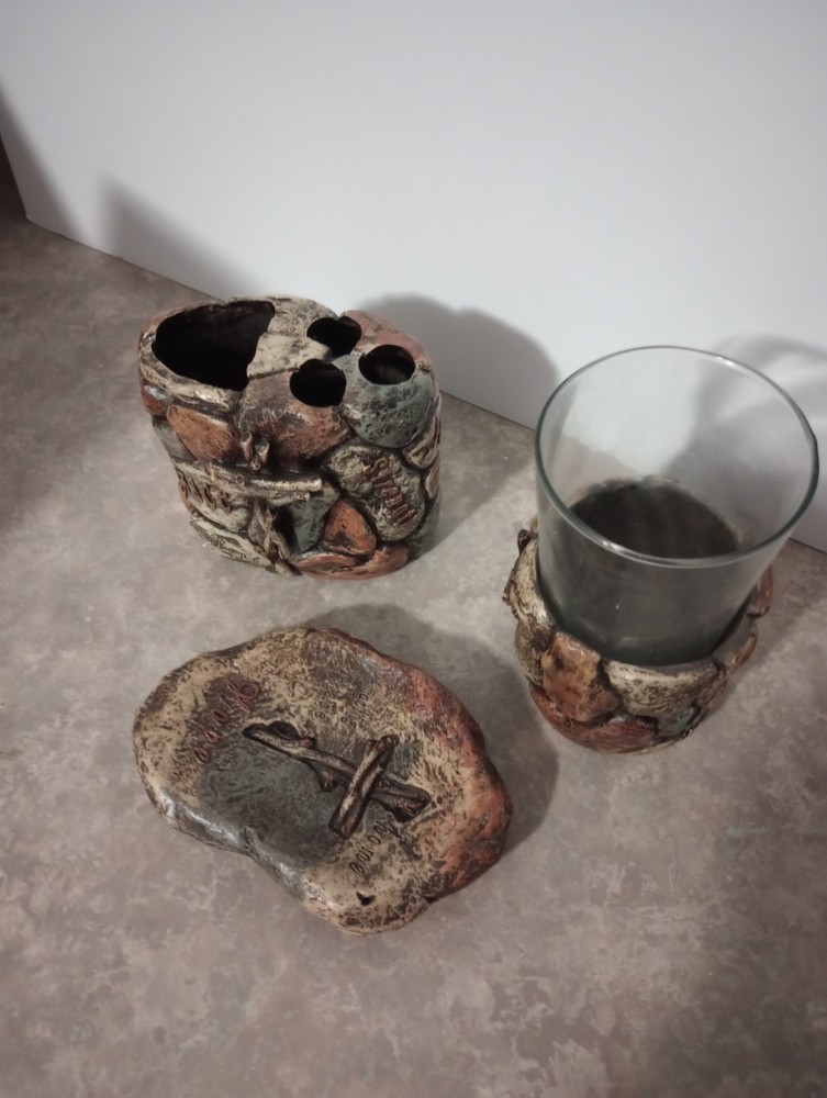 Western Inspirational Bathroom Set