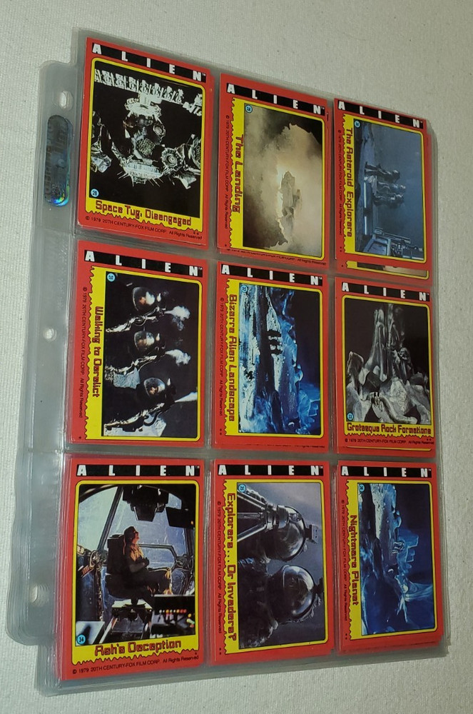 1979 Topps Alien Complete Card Set (84)