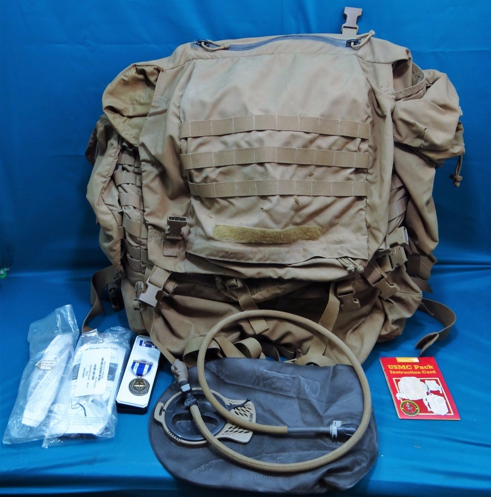 Large Military Backpack with Polymer Frame and Accessories by Kwikpoint
