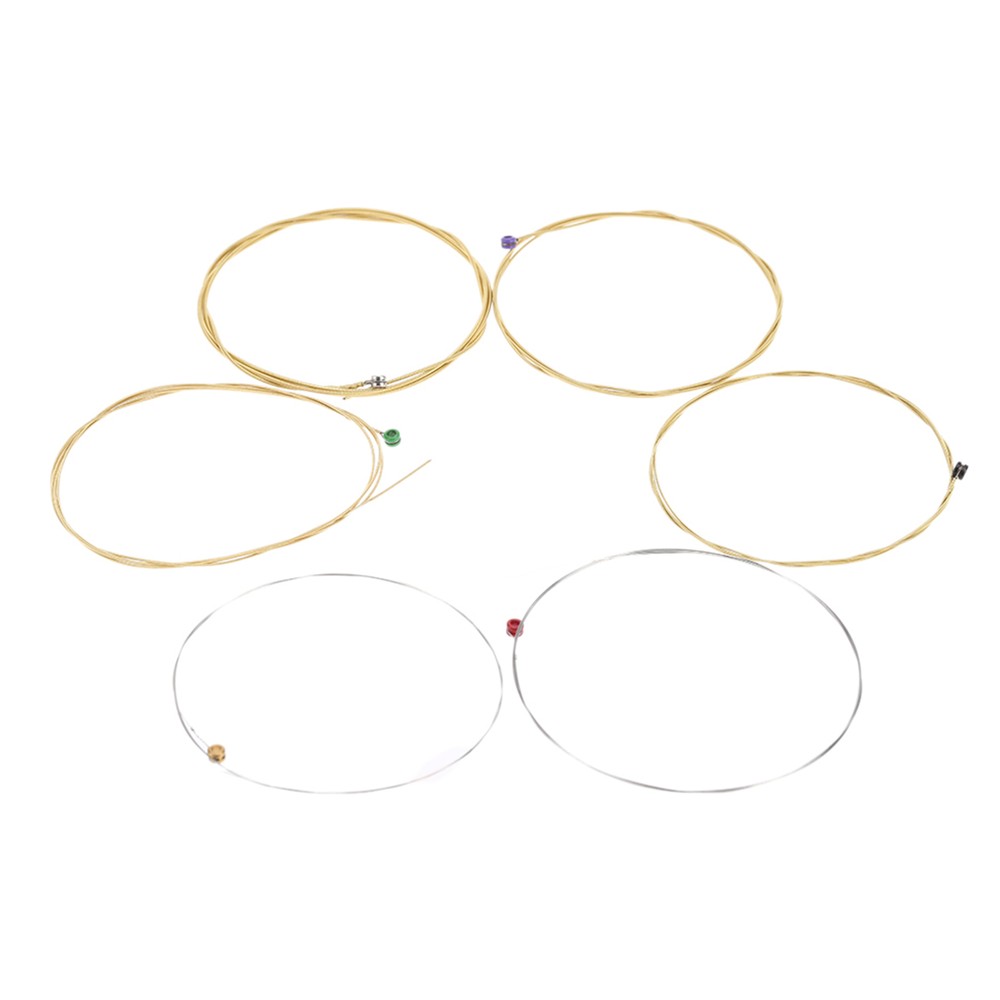 10 Sets Orphee TX620 Acoustic Guitar Strings .010-.047 Extra Light Tension E2K1