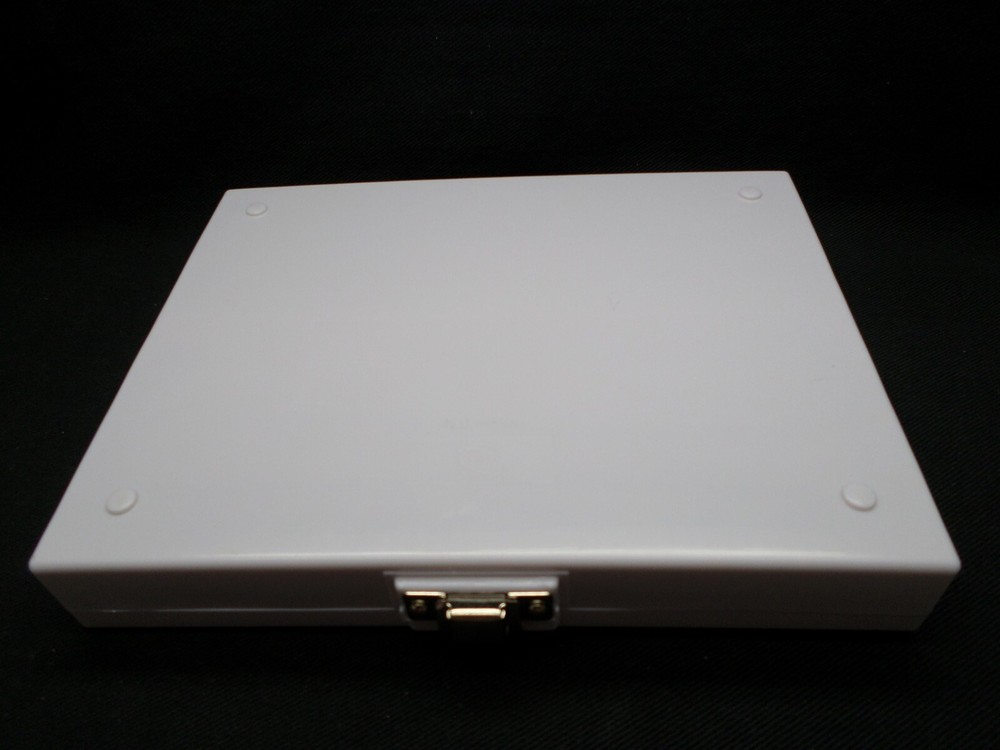 VWR 100-Place White Micro Slide Box ABS Plastic Cork-Lined Numbered 82003-414