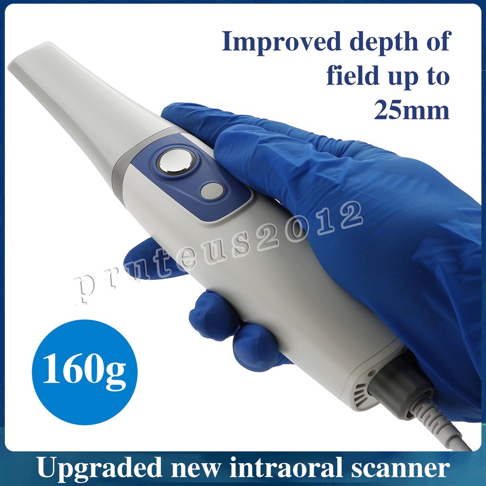 Dental Digital Impression Intraoral 3D Scanner Scanning Software CAD/CAM Process