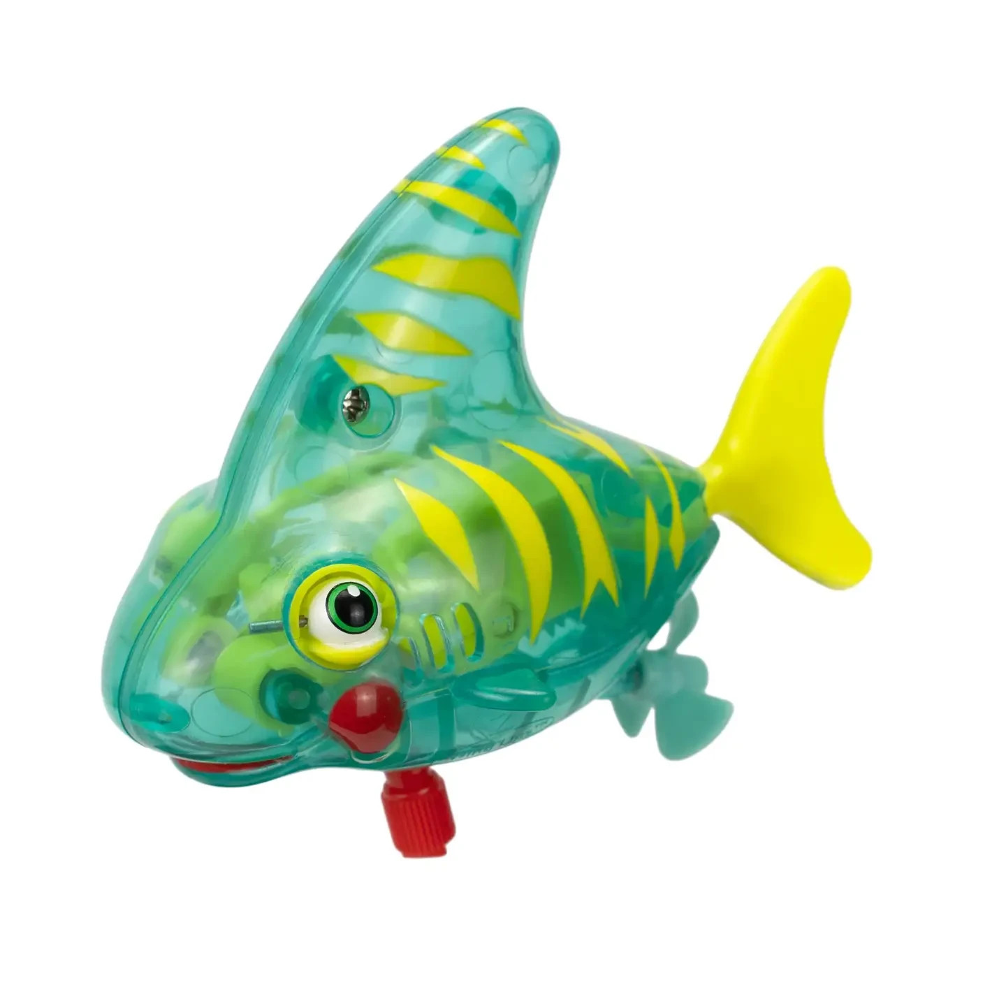 SEYMORE SWIMS Tiger Shark Swimming Fish Tub/Sink/Pool Z-Wind-Up Toy TOMY