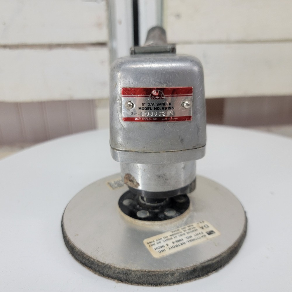 MAC Tools 6" Dual Action Pneumatic Sander Model AS155 – Tested Working