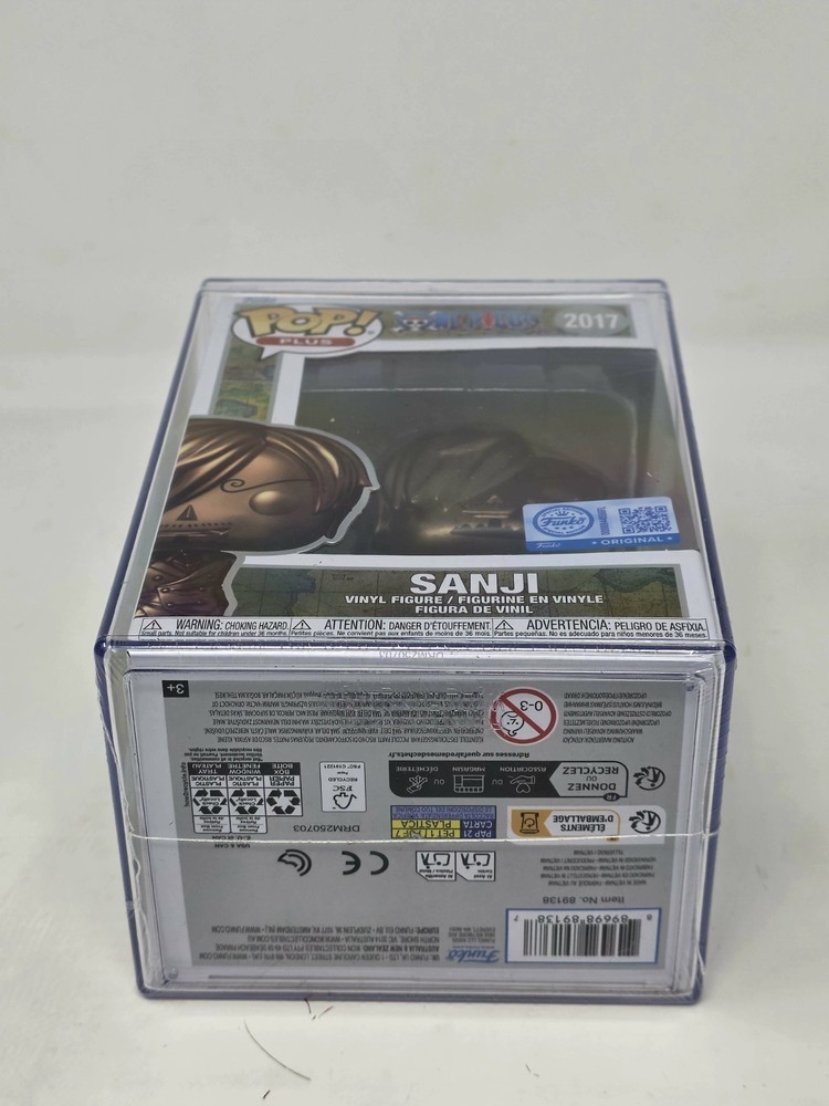 FUNKO Pop! Plus Sanji Statue (Bronze) with Hard Protector & Box SEALED #2017