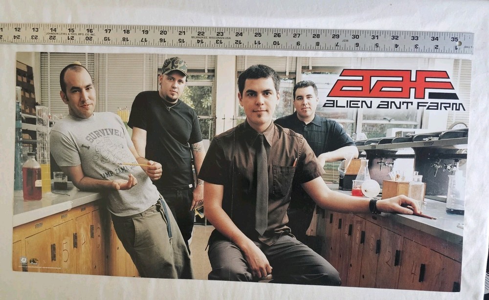 ALIEN ANT FARM Vintage 2003 PROMO 2 Sided Poster 24"