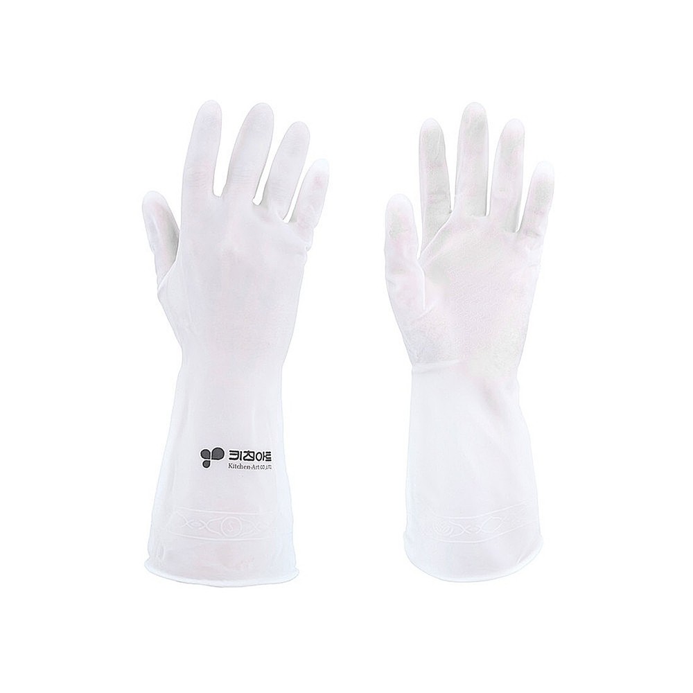 Versatile Thin & Convenient Gloves Multi-Purpose Nitrile Blend Rubber Gloves 5ea