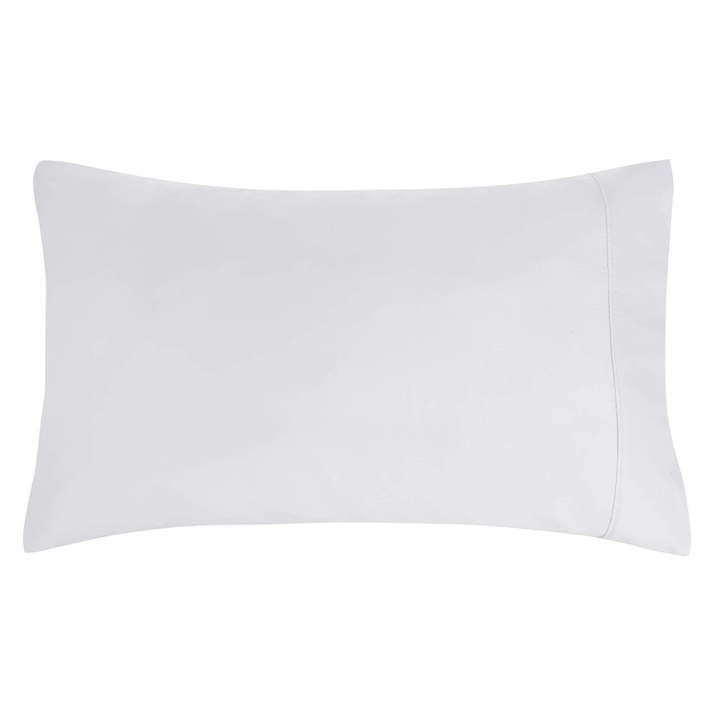 Basics 4 Piece Deluxe Microfiber Bed Sheets, Queen Size, Bright White, Solid