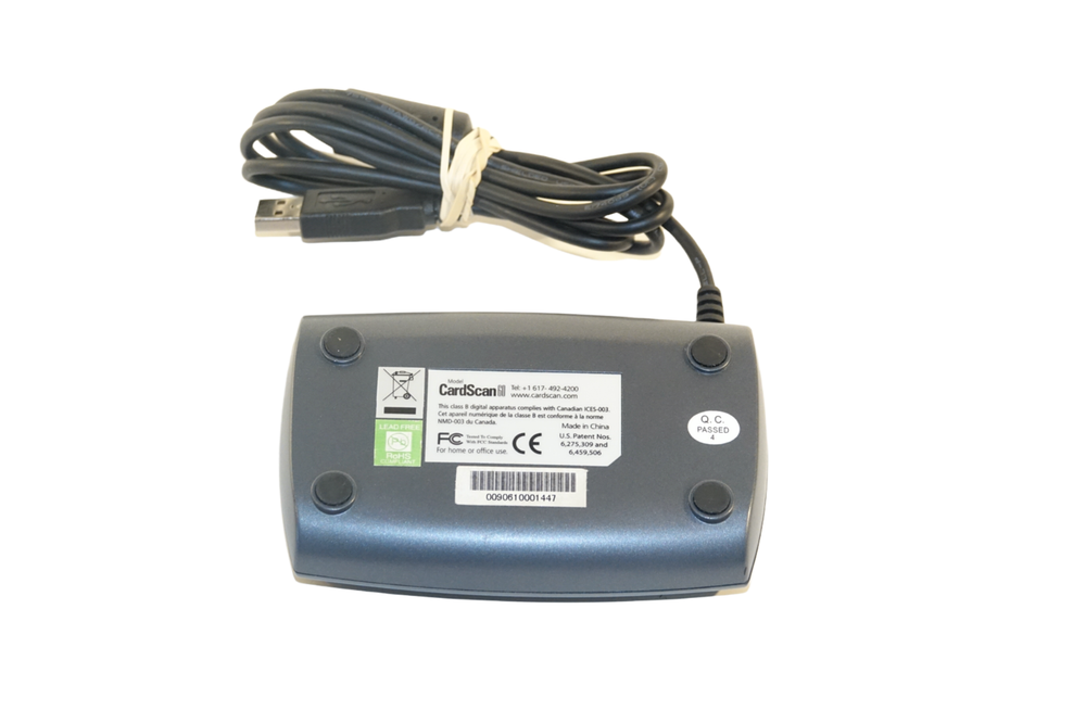 Corex CardScan 60 USB Wired Business Card Scanner Only Windows XP 2000