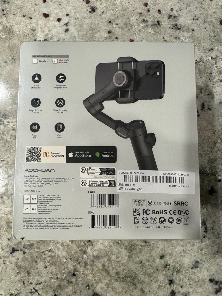 Smart XE 3-Axis Smartphone Stabilizer Gimbal