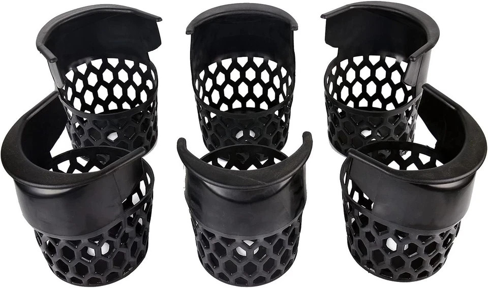 Pool Table Pockets Replacement for Billiard Plastic Web Pockets-Black