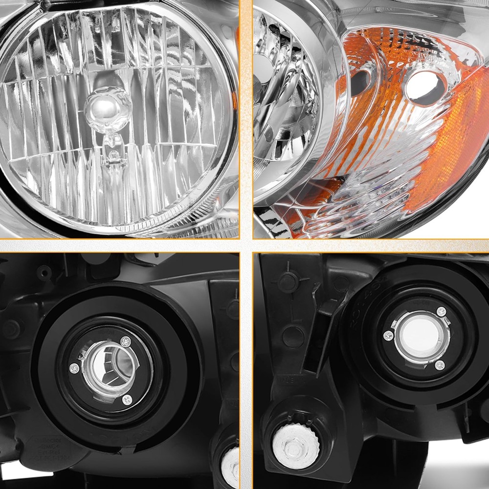 Headlight Assembly for Corolla 2003-2008 Auto Replacement 8115002350