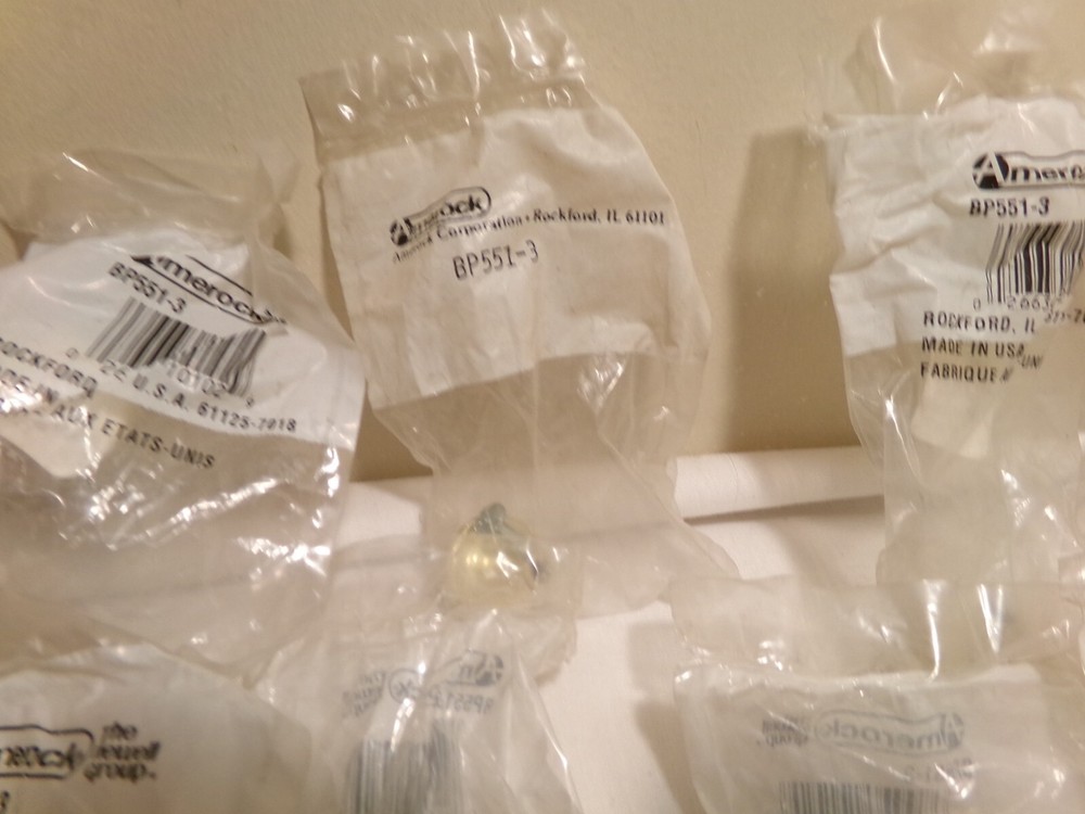 7 Amerock BP551-3 Polished Brass 1" Cabinet Knobs