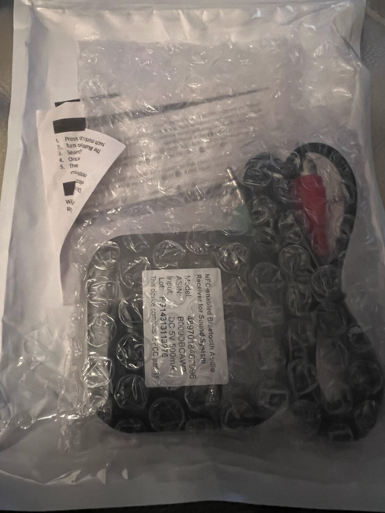 HomeSpot NFC-Enabled Bluetooth Audio Wireless Receiver for sound system