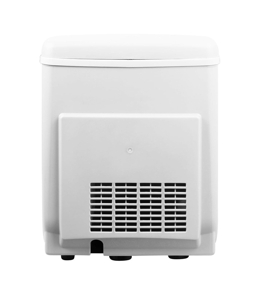 Compact Portable Ice Maker - 26Lbs Daily, Countertop Machine, White