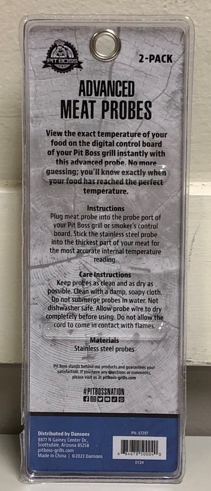 Pit Boss 2-Pack Meat Probe Set #67297