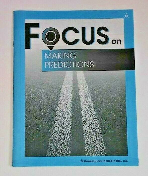 +ANSWERS! Reading Comprehension Focus On Making Predictions 1st Grade 1 & 2