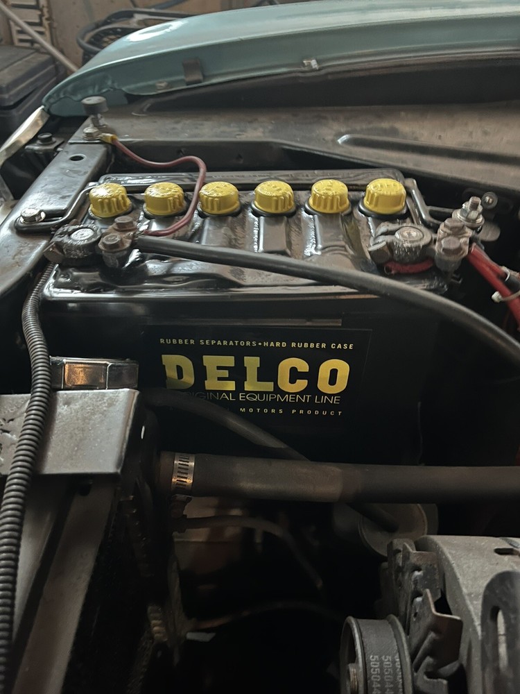Delco Battery Decal 1960’s