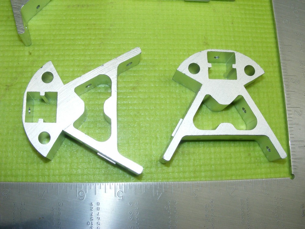 X9 KOSSEL DELTA SILVER ALUMINIUM CORNER FITTING BRACE FRAME VERTICAL BASE SET