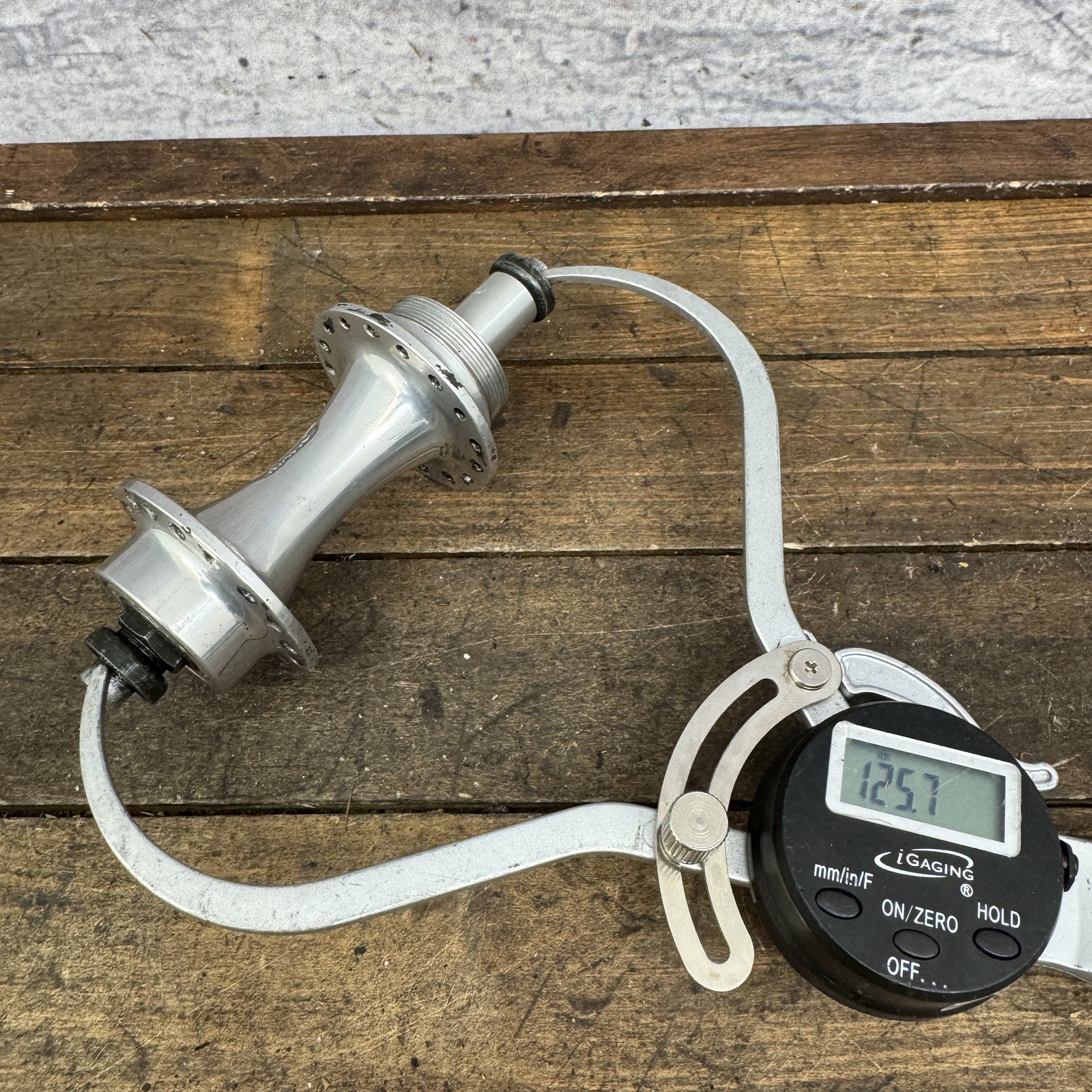 Vintage Mavic 500 Rear Hub 32H BSA Threaded Freewheel Road Bike Hub 126mm