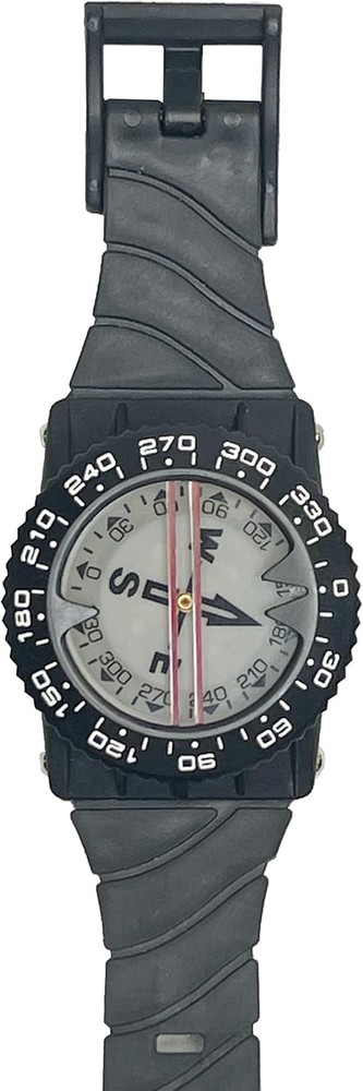 Diving Wrist Compass 2.3” Display, Accurate Navigation, 80M Depth, Durable Strap