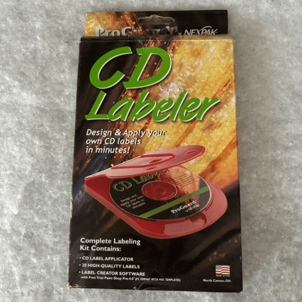 Pro Guard CD Labeler With Software *New*