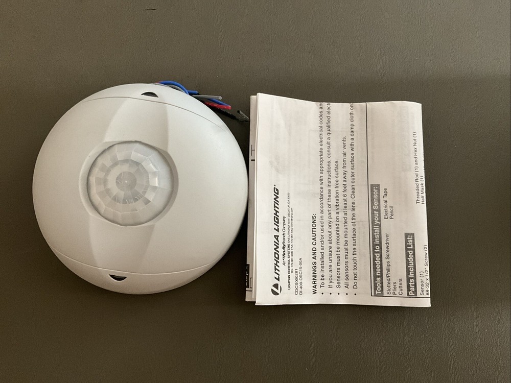 Lithonia Lighting LIRO H M10 Occupancy Sensor Omnidirectional Passive IR.