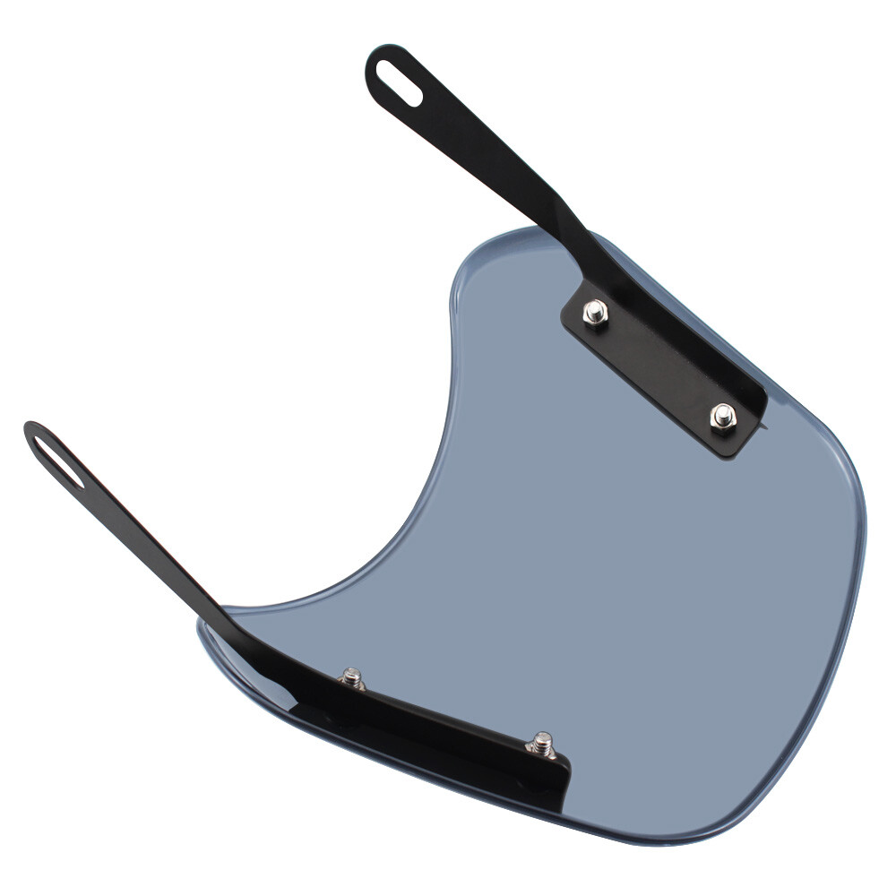 Universal Smoke 5-7'' Headlight Windshield Wind Deflector For Cafe Racer Yamaha