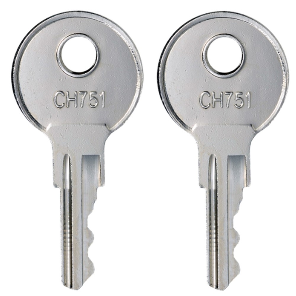 Precut RV Compartment Door Hatch Key Code CH751 * SELECT YOUR QUANTITY *