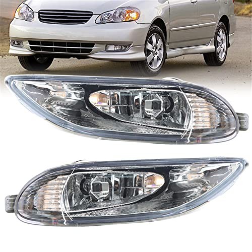 Fog Lights Assembly Replacement for Corolla 2005-2008 Camry 2002-2004 Solara