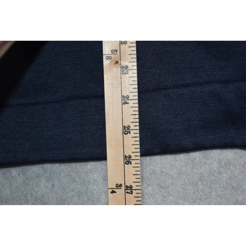 Under Armour Golf Pullover Mens Size Medium Navy Blue Storm Quarter Zip Sweater