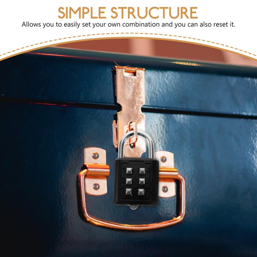 Combination Lock for Locker Door Code Locks Outdoor Number Blind Travel Office