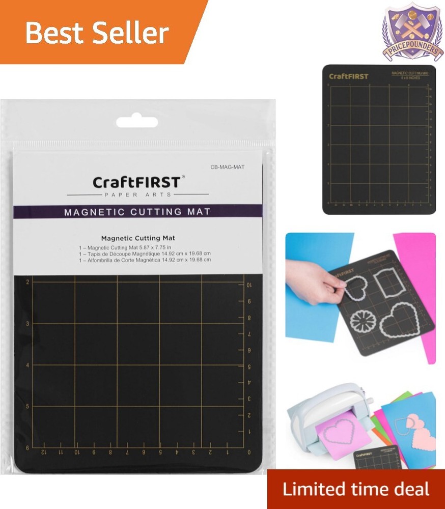 Cuttlebug-Compatible Magnetic Cutting Mat 5.87" x 7.75" – Enhanced Precision