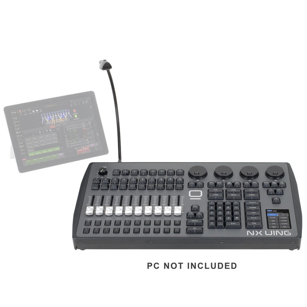 Obsidian Control NX Wing Onyx OS USB Control Surface with Road Case