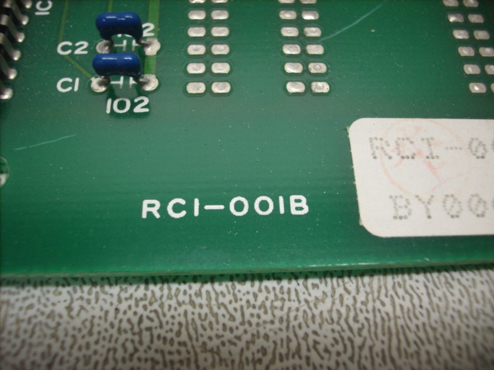 Sodick RCI-001 EDM Board BY0006 (Untested)
