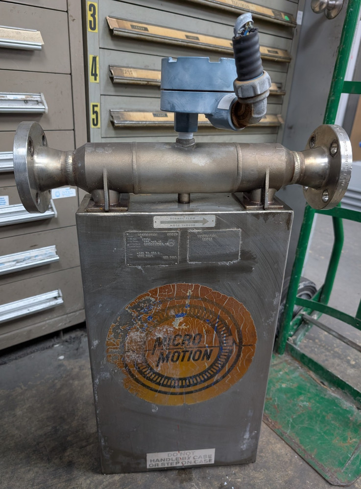 🤪 EMERSON MICRO MOTION MASS FLOW SENSOR DS150S141SU