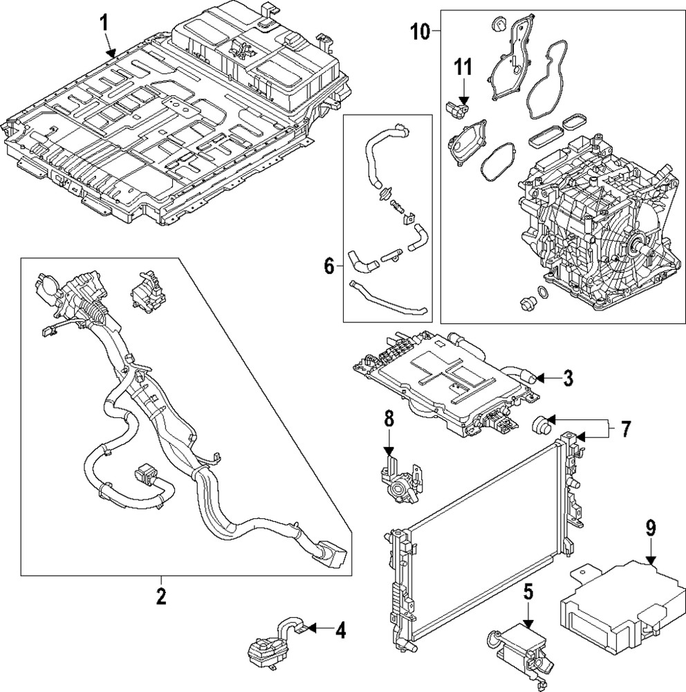 Genuine Nissan Control Module 284B7-5MP0E