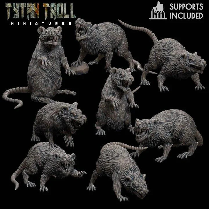 Rat Swarm Miniature